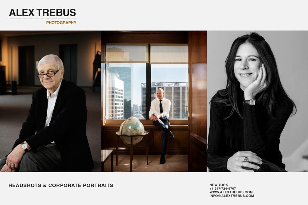 One of the two campaigns consultant Eloísa García and photographer Alex Trebus worked on during the Client Introductions service, depicting portraiture photography.